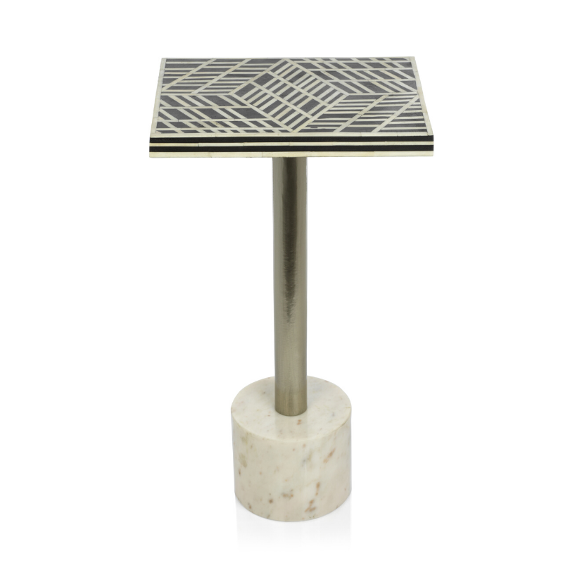 Sultana Rectangular Cocktail Table on Marble Base - Furniture by Carlyle Avenue