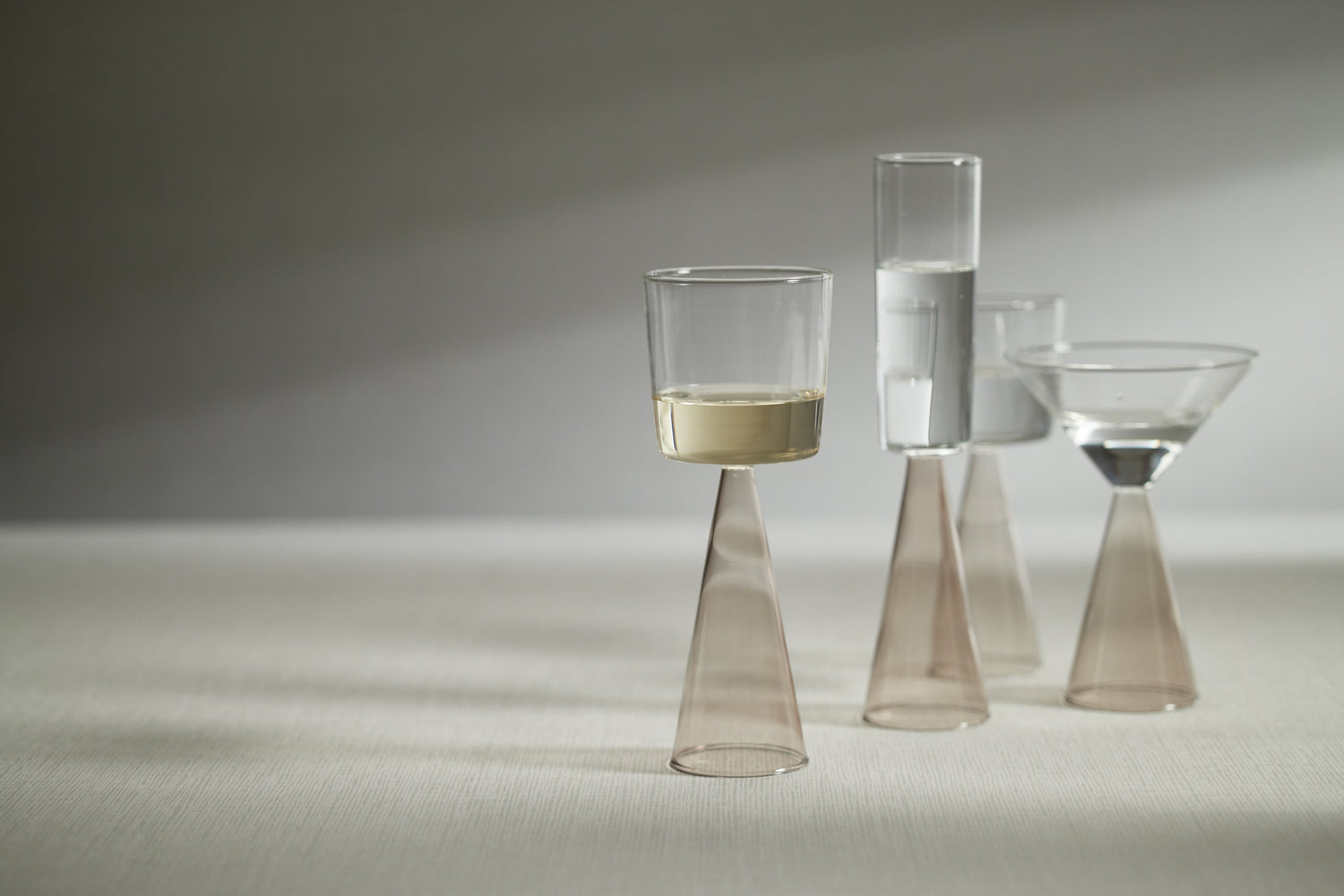 clear glassware set