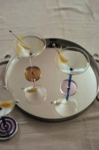 Piano Cocktail Glasses, Bluenote -  by Carlyle Avenue