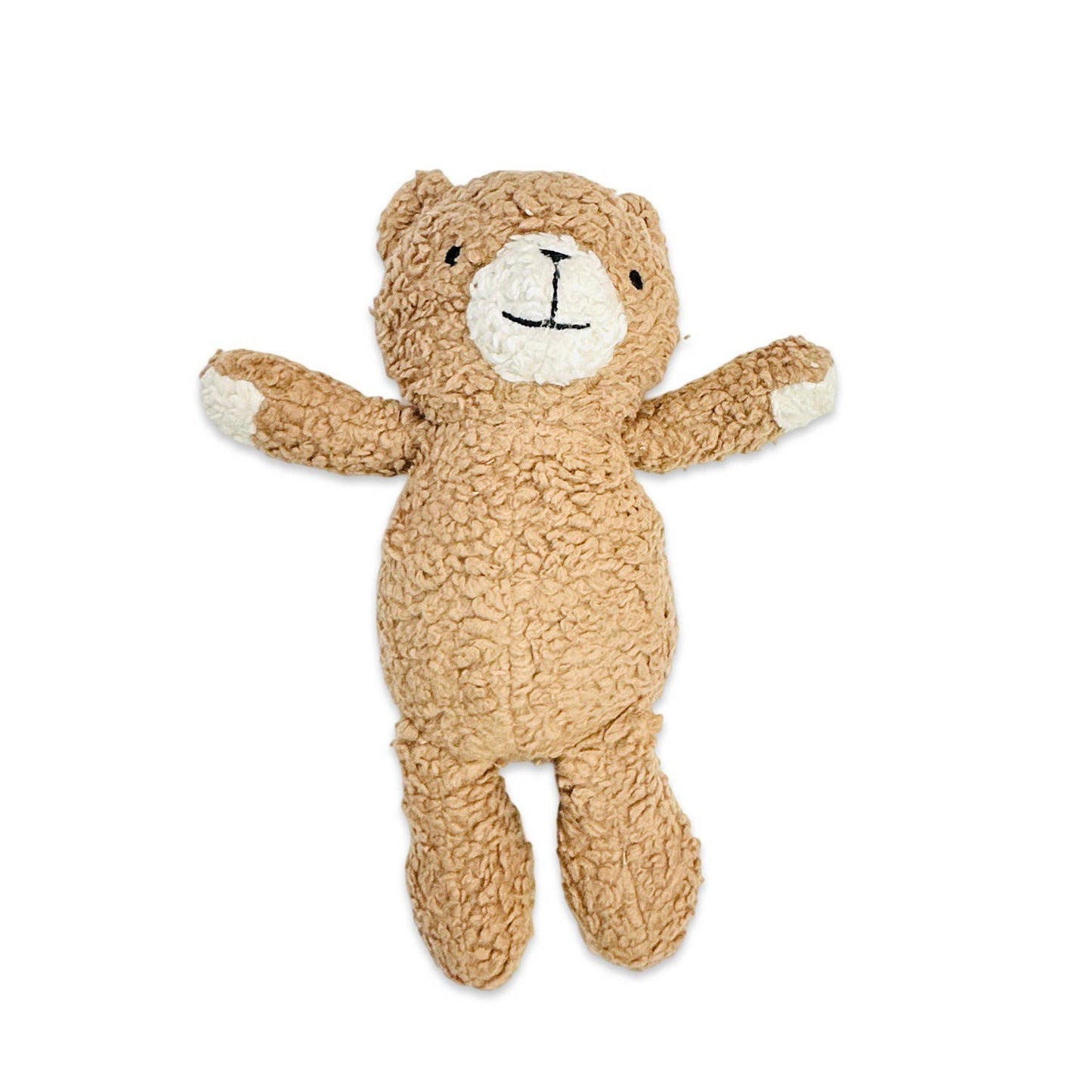 Peanut Lil Bear SHERPA Knit Stuffed Soft Toy (Organic)