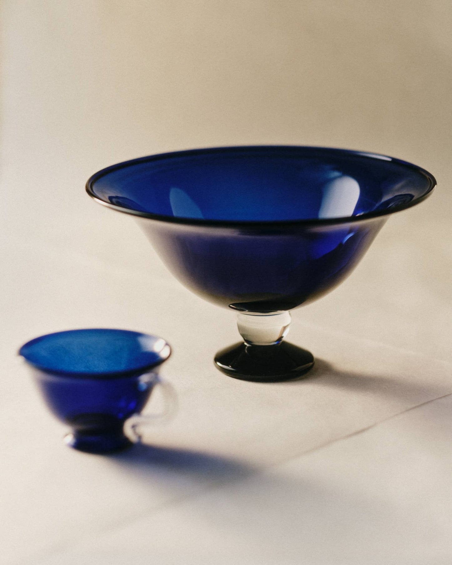 Fruit Bowl, Blue/Clear