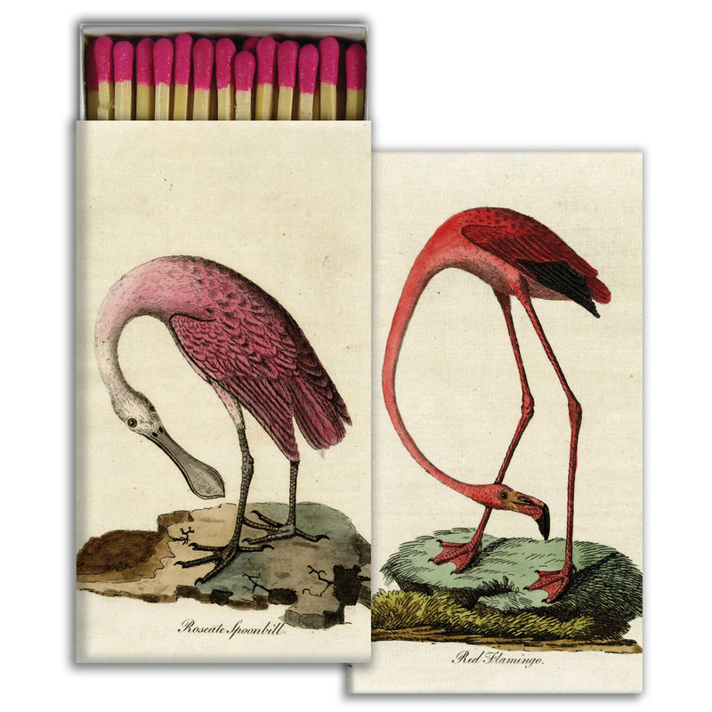 Matches - Flamingo & Spoonbill - Matches by Carlyle Avenue