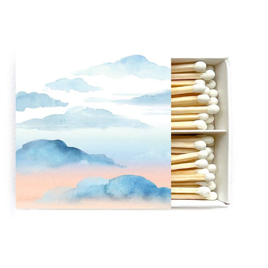 Watercolor Cloud Matches - Matches by Carlyle Avenue