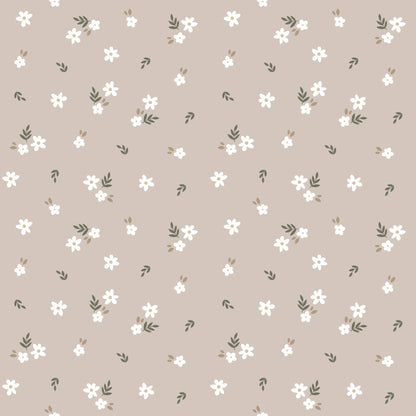 Ditsy Floral Peter Pan Bubble Baby Romper (Organic Muslin) - Kids Clothing by Carlyle Avenue