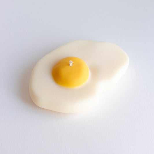 Oeuf au Plat / Fried Egg Candle -  by Carlyle Avenue