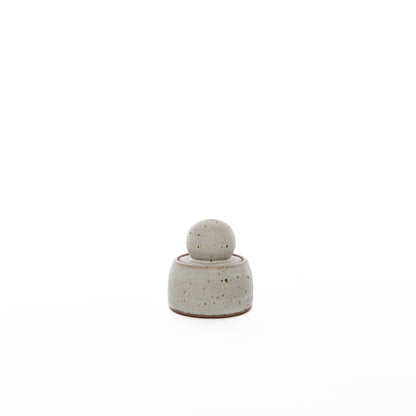 Alabaster White Stash Jars