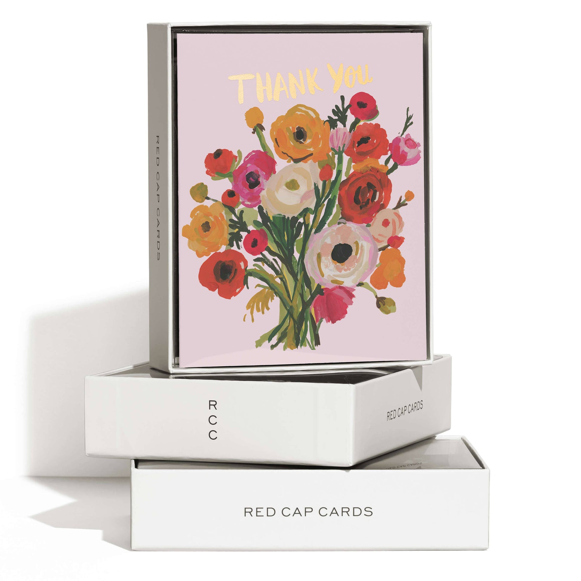 Ranunculus Bouquet greeting card - Greeting Cards by Carlyle Avenue