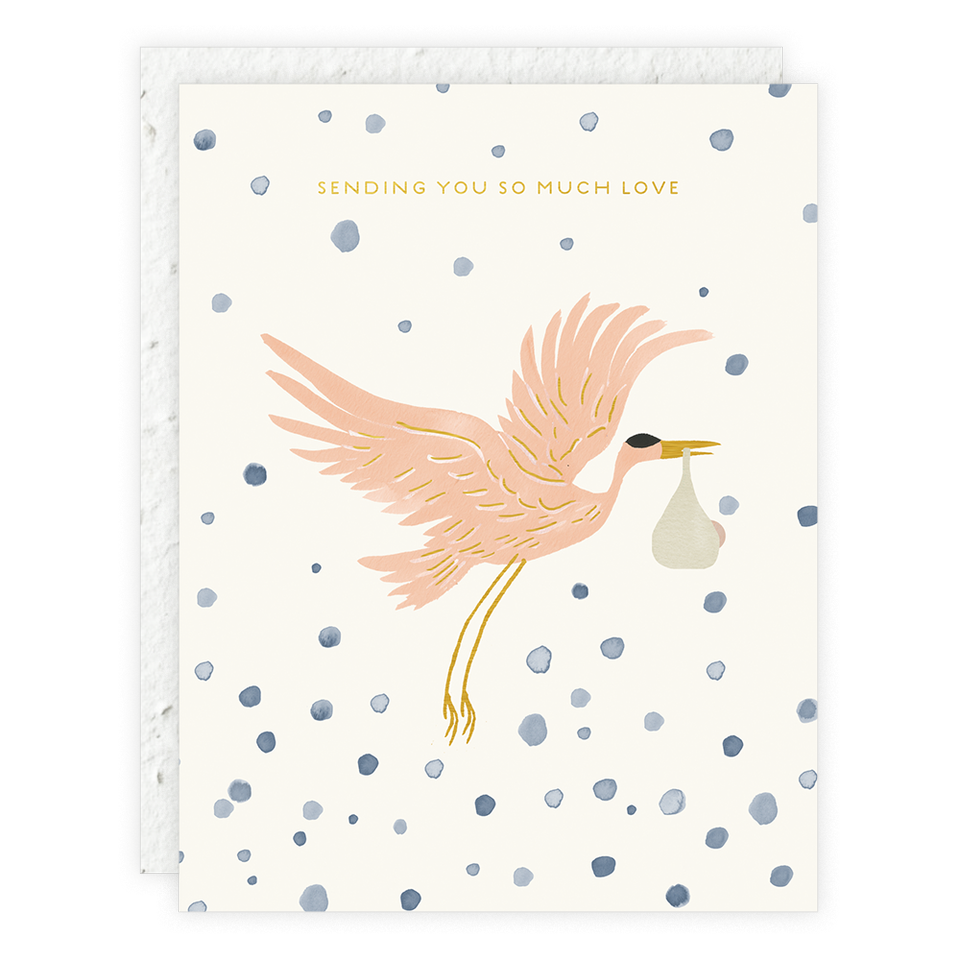 Sending You So Much Love - Baby Card -  by Carlyle Avenue