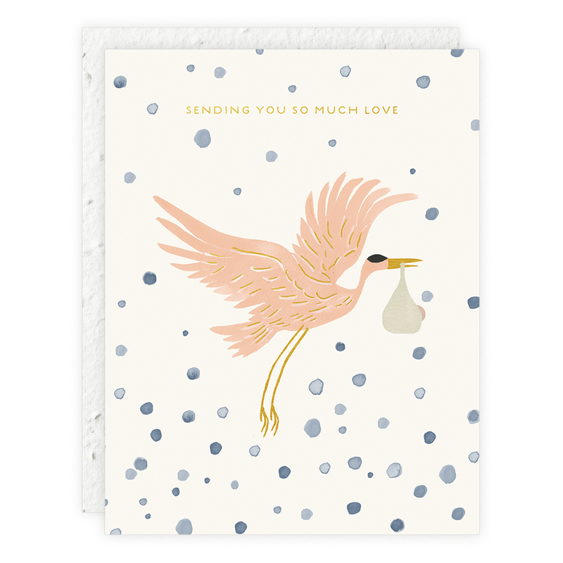 Sending You So Much Love - Baby Card -  by Carlyle Avenue