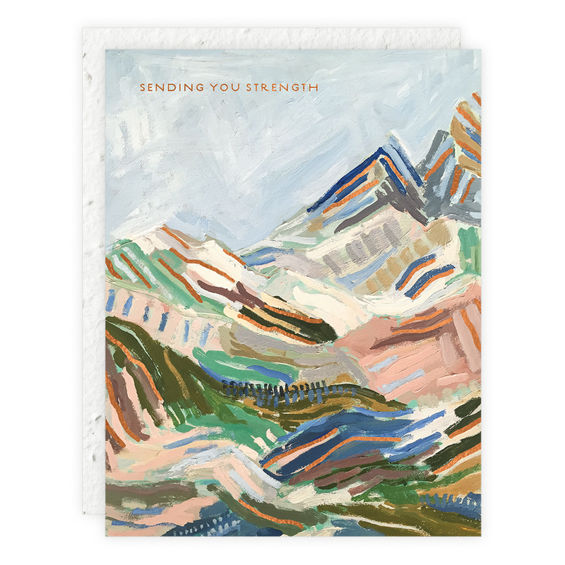 Sending You Strength - Sympathy Card -  by Carlyle Avenue