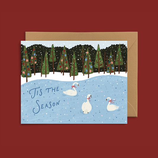 Christmas Pond Card