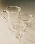Petite Tasse, Clear (Set of 2) - Drinkware Sets by Carlyle Avenue