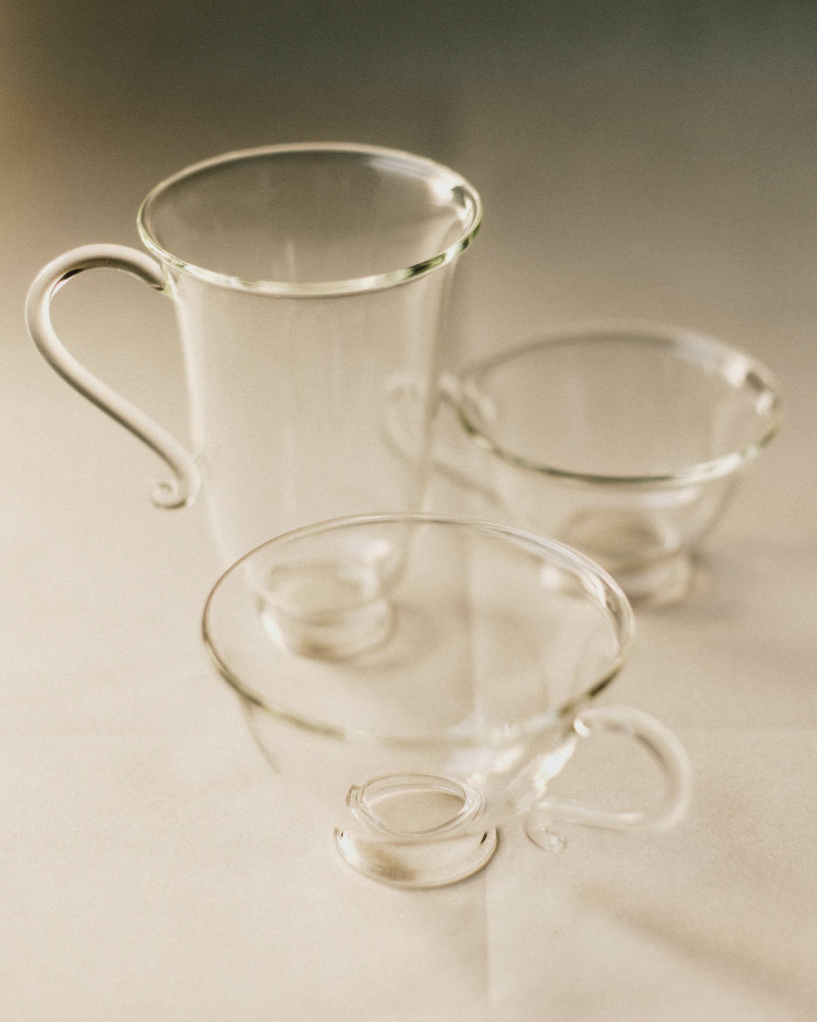 Petite Tasse, Clear (Set of 2) - Drinkware Sets by Carlyle Avenue