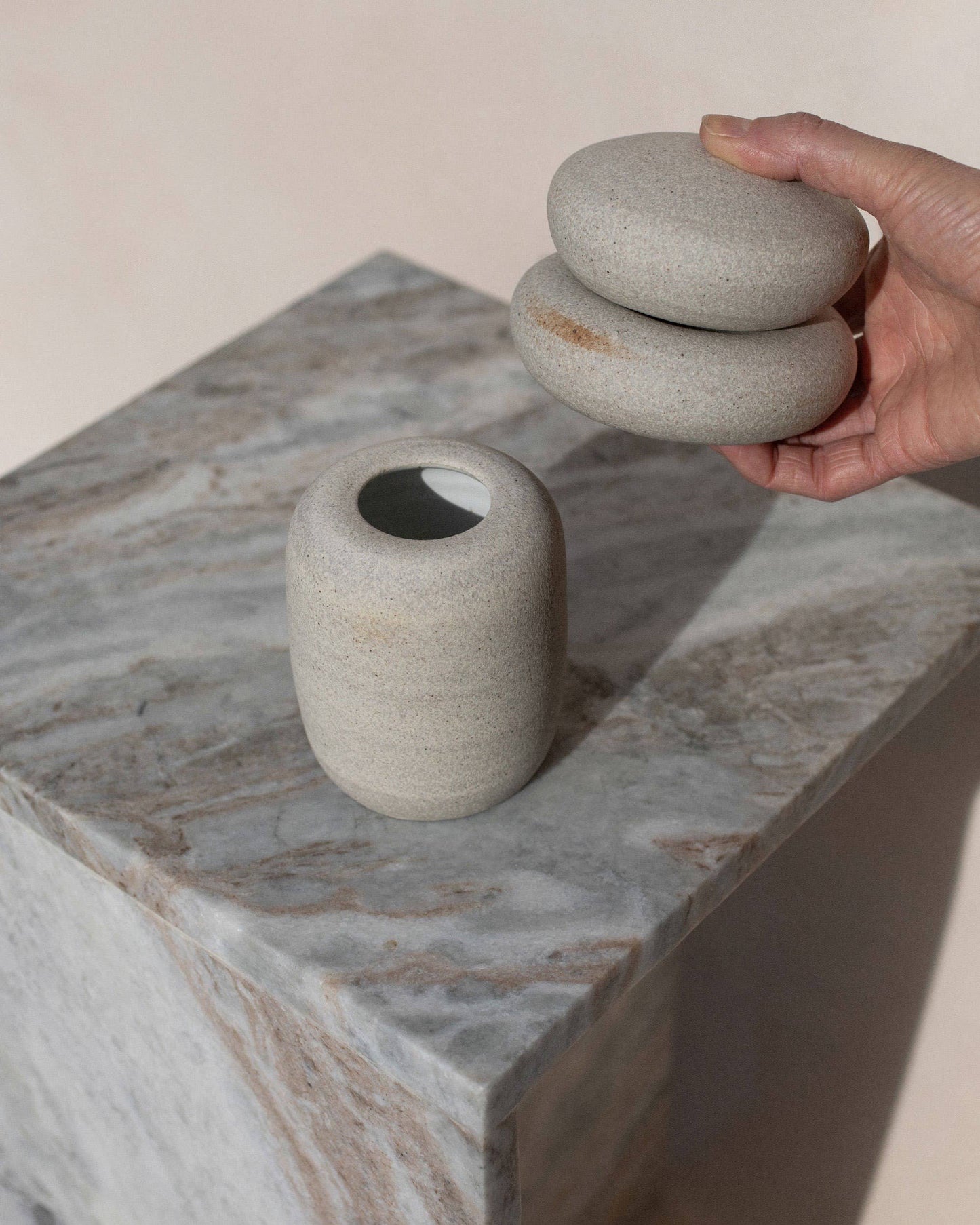 Stacking Cairn Sculpture -  by Carlyle Avenue