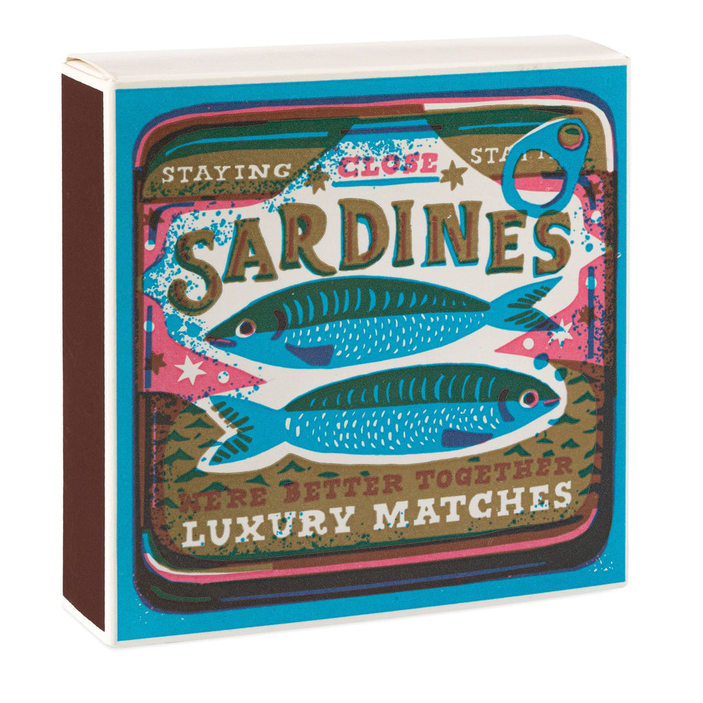 Better Together Sardines | Square - Safety Matches -  by Carlyle Avenue