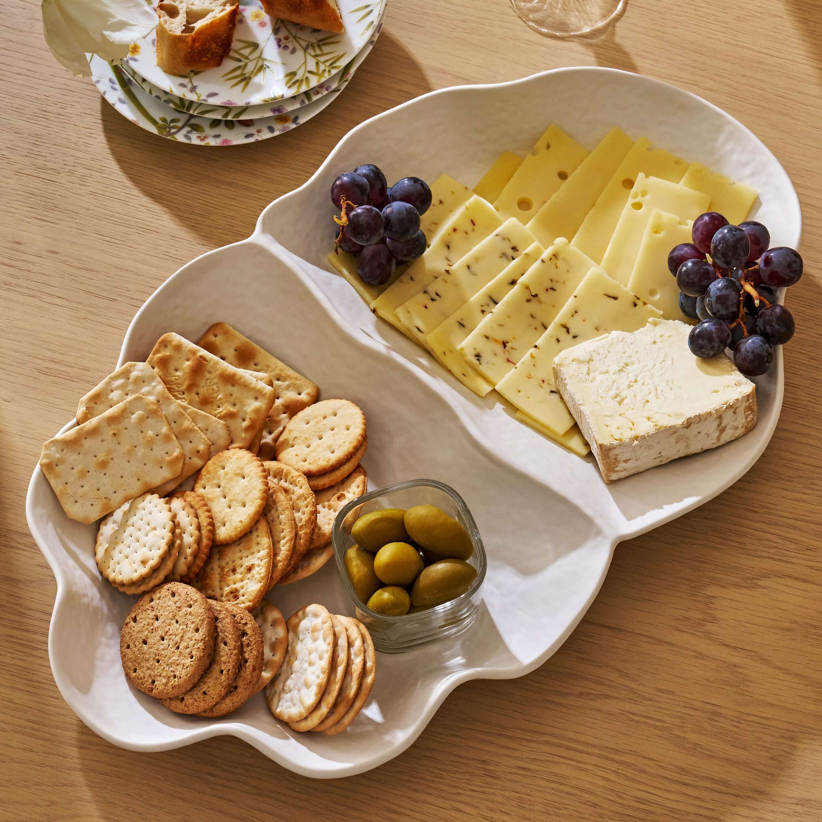 Alfresco Ceramic Sectional Serving Bowl