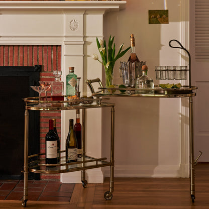 Spiga Gold Bar Cart