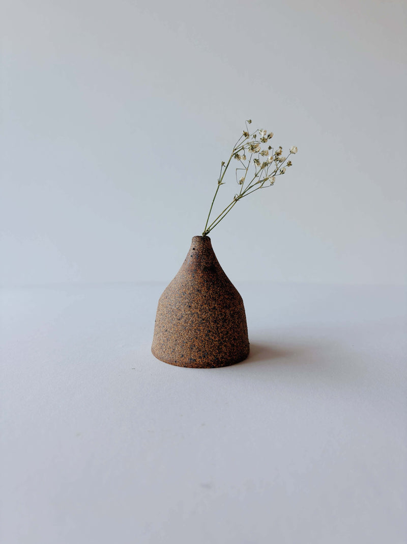 Mini Bud Vase Brown