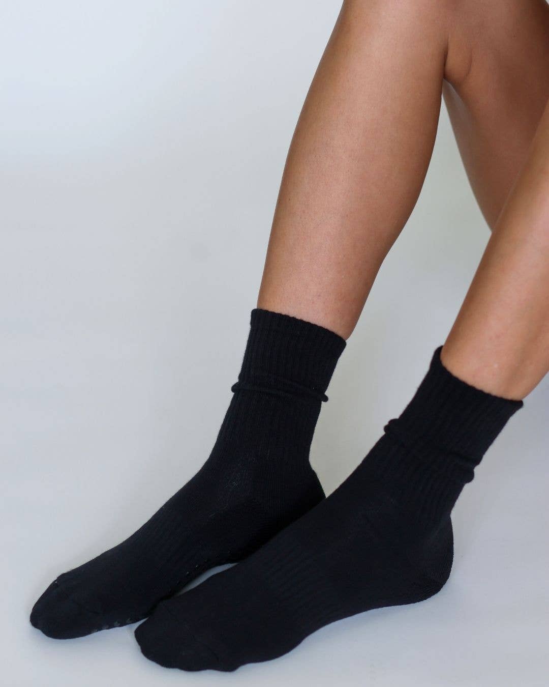 The Everyday Grip Socks - All Black