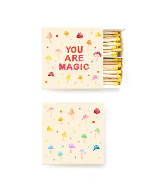 Magic Mushroom Matchbox - Matches by Carlyle Avenue