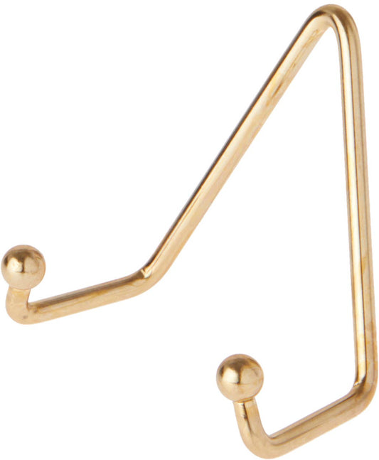 Bard's Shiny Gold Wall Mount Plate Hanger