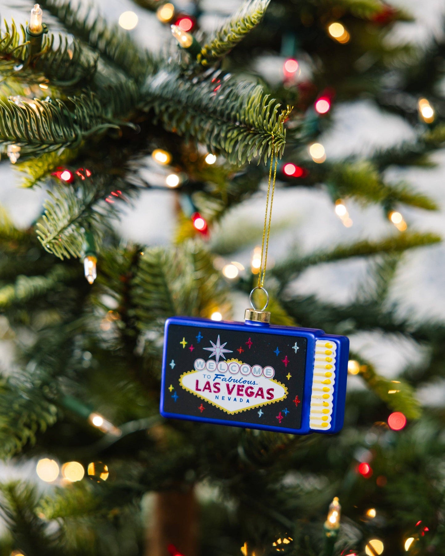 Matchbook Ornament - Las Vegas -  by Carlyle Avenue