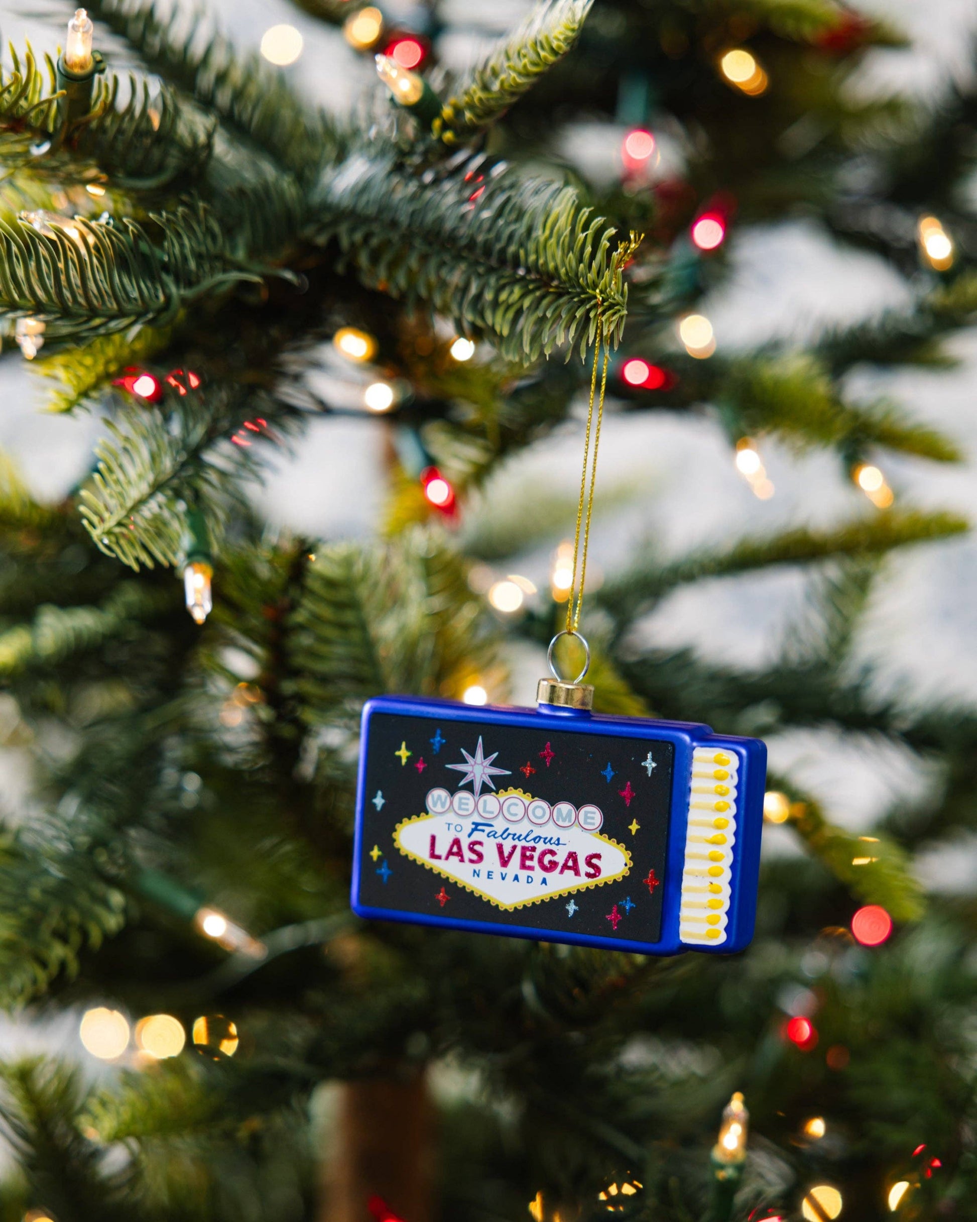 Matchbook Ornament - Las Vegas -  by Carlyle Avenue