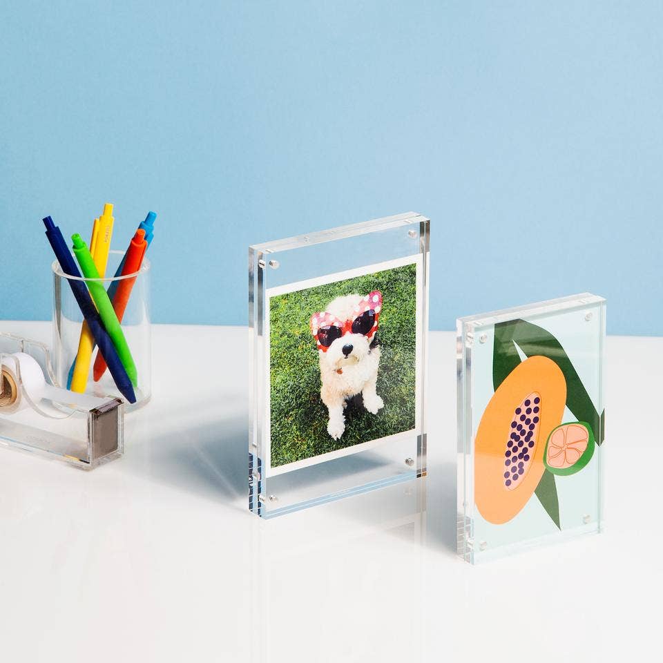 Acrylic Photo Frame in Large