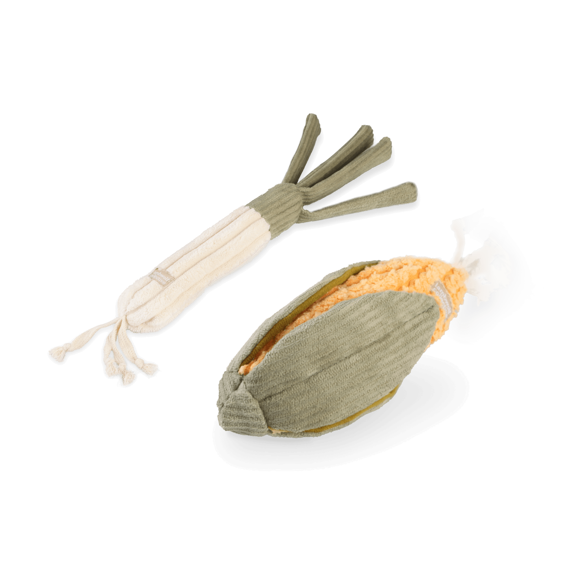 CORN + LEEK SET//ENRICHMENT DOG TOY