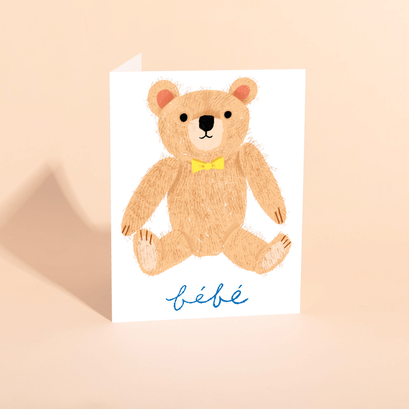 TEDDY - Baby Card - CARLYLE AVENUE