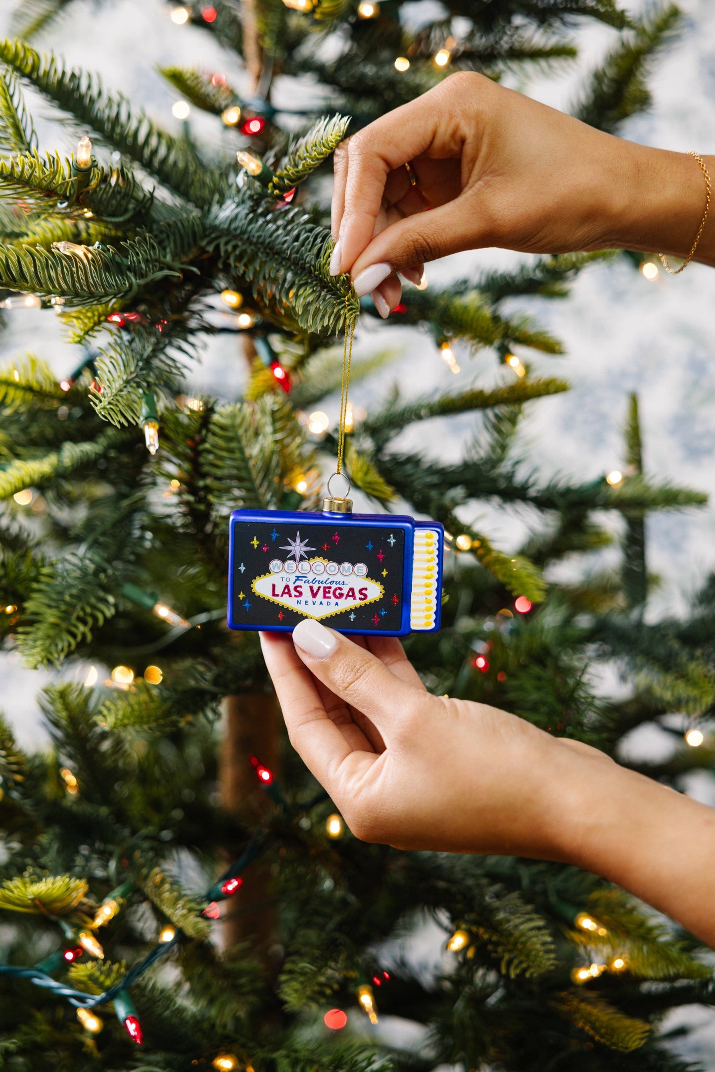 Matchbook Ornament - Las Vegas -  by Carlyle Avenue