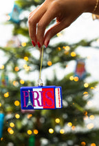 Matchbook Ornament - Paris -  by Carlyle Avenue