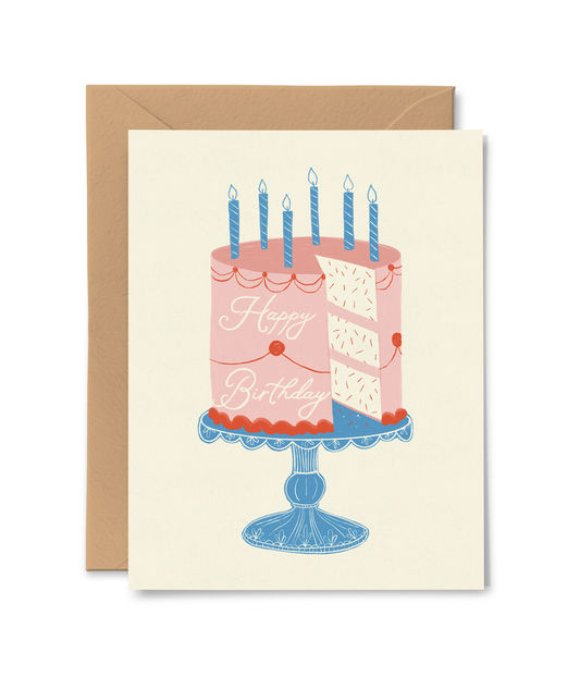 Birthday Cake Card -  by Carlyle Avenue