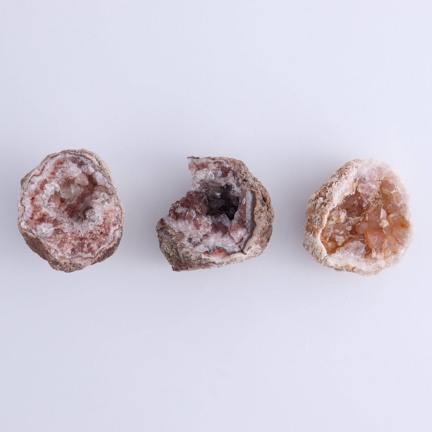 Pink Amethyst Flat of 12