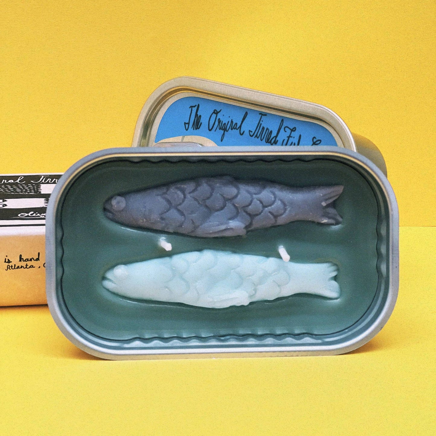 Tinned Fish Candle - Olive Oil and Sea Salt