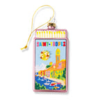 Matchbook Ornament - St. Tropez -  by Carlyle Avenue