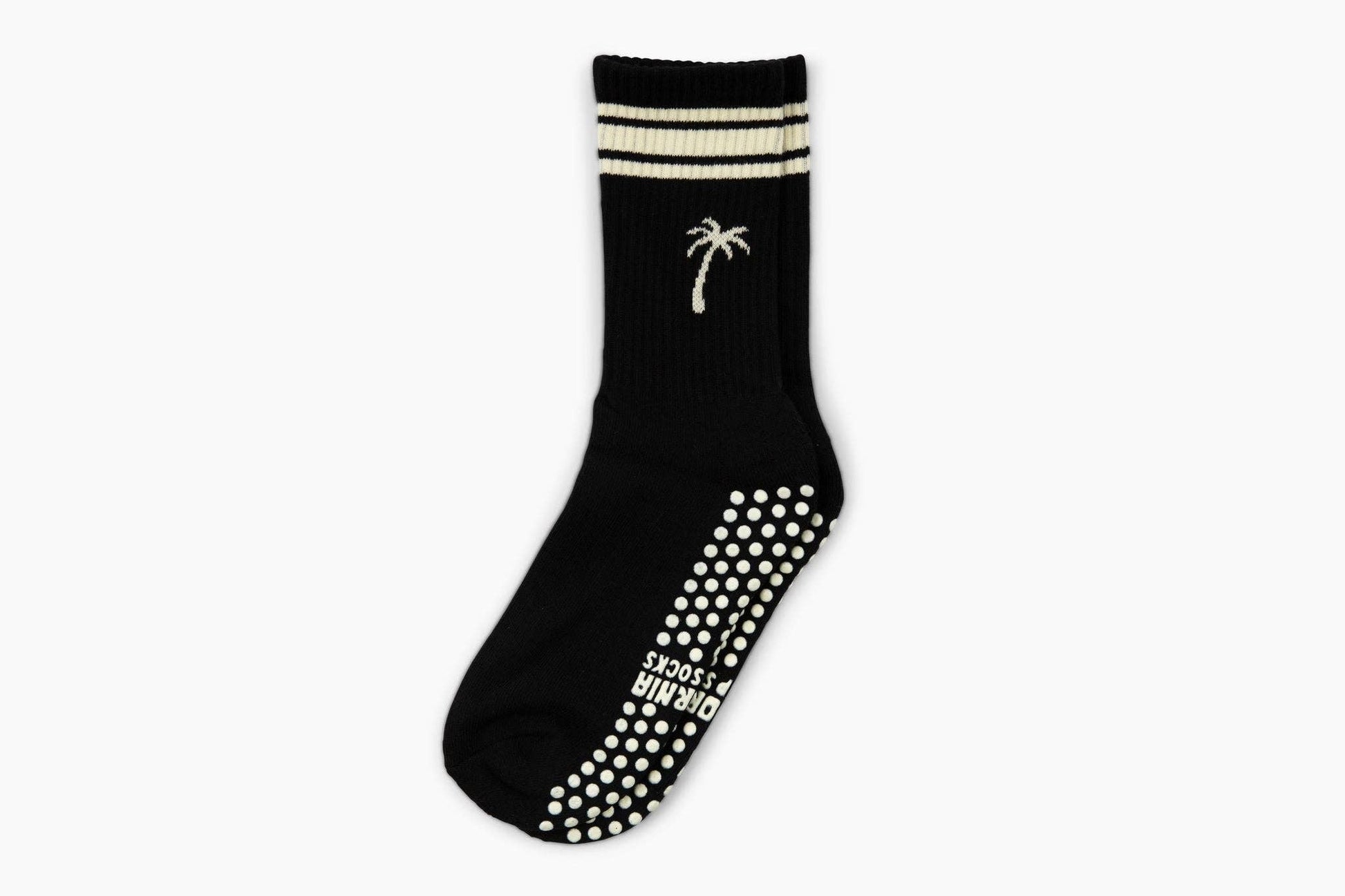 The Palm Grip Socks - Black -  by Carlyle Avenue