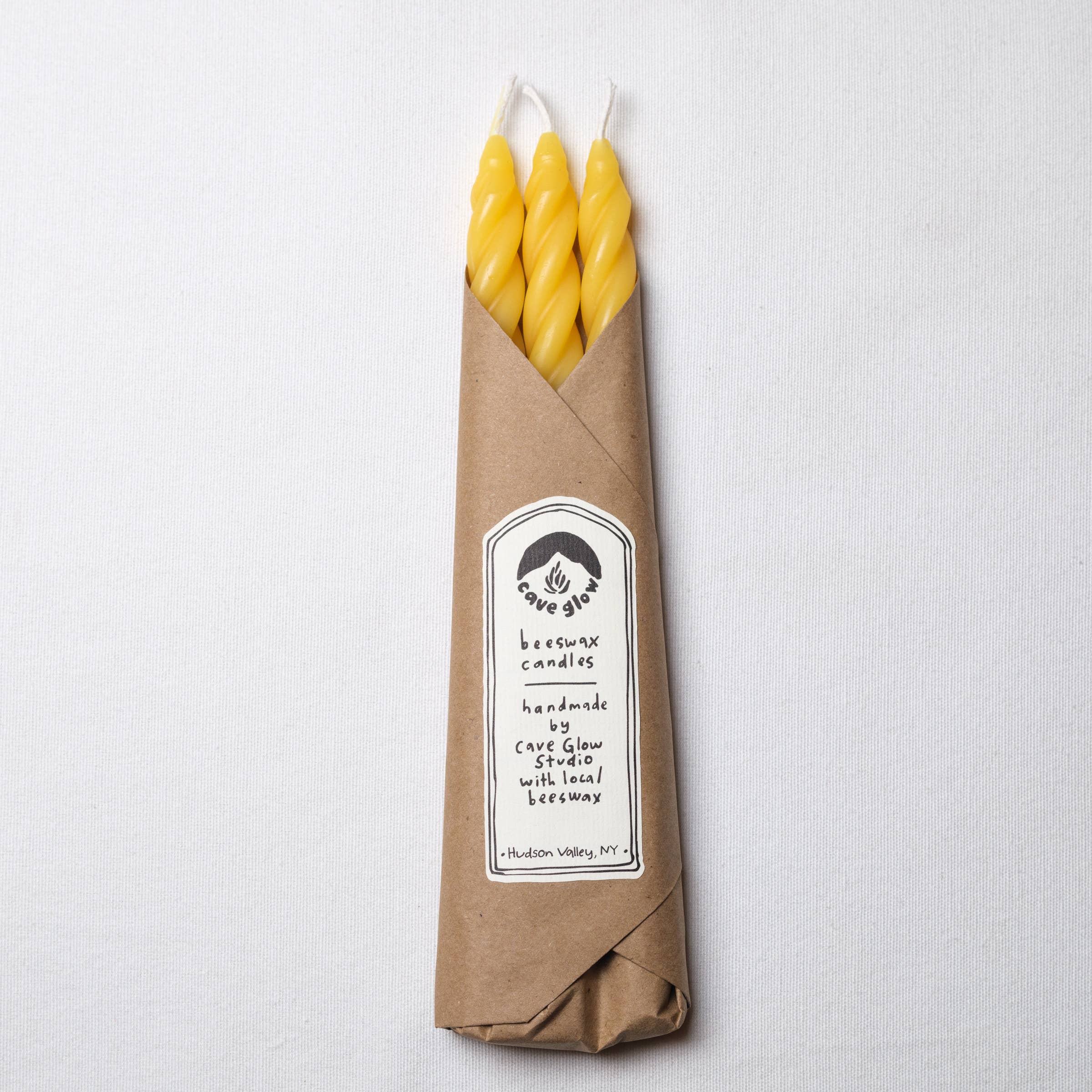 Pure Beeswax Spiral-Set of 3 -  by Carlyle Avenue