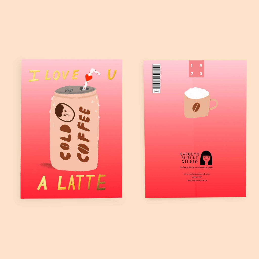 COLD BREW - Love Card -  by Carlyle Avenue
