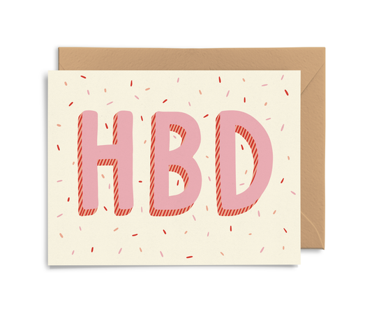 Happy Birthday Sprinkles Card -  by Carlyle Avenue