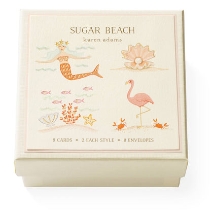 Pink Flamingo Individual Gift Enclosure - Greeting Cards by Carlyle Avenue