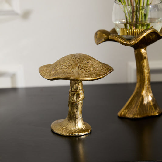 Lichen Mushroom Figurine