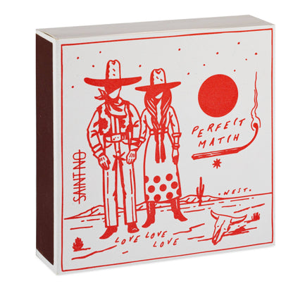 Perfect Match by Saint No | Square - Safety Matches - CARLYLE AVENUE