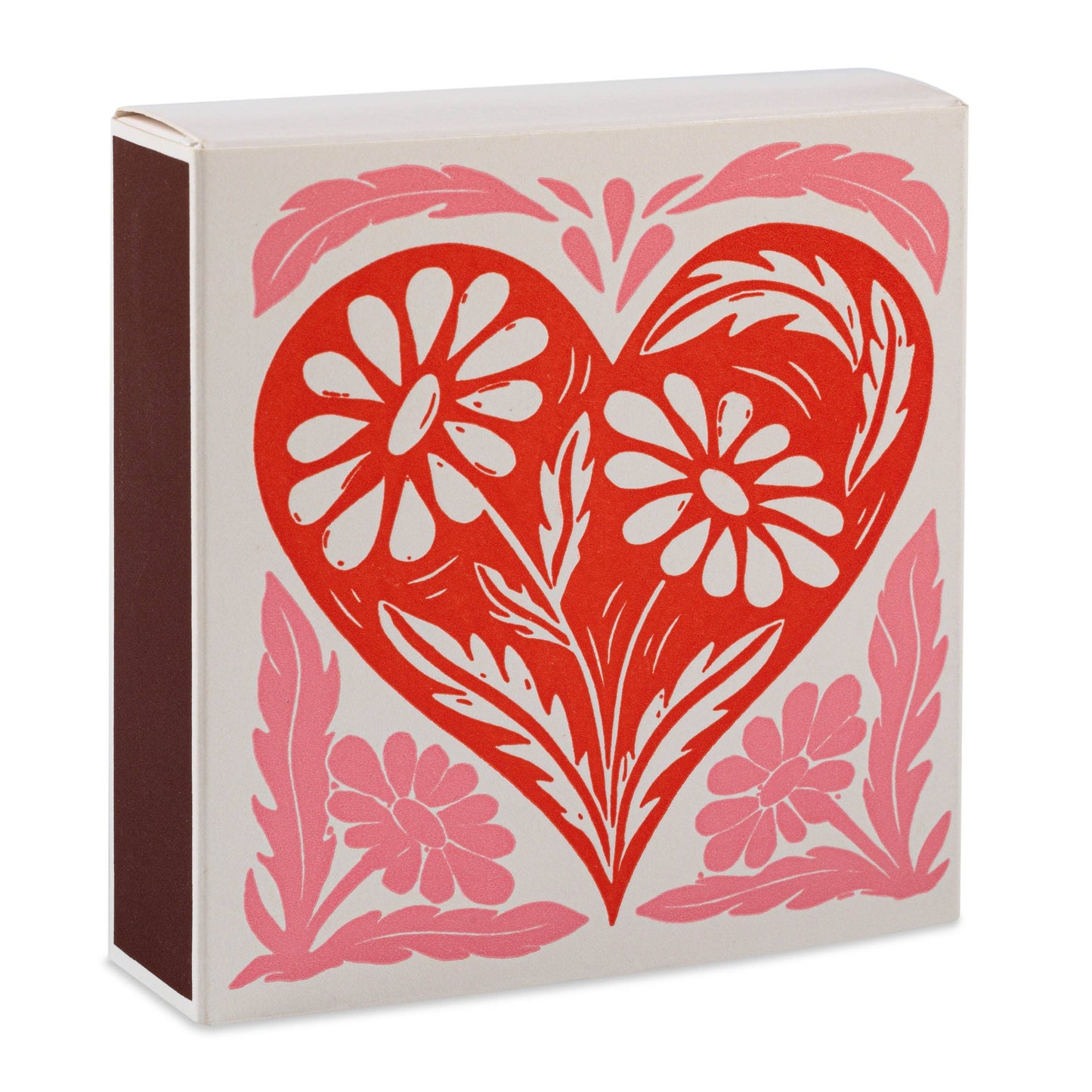 Botanical Heart | Square - Safety Matches