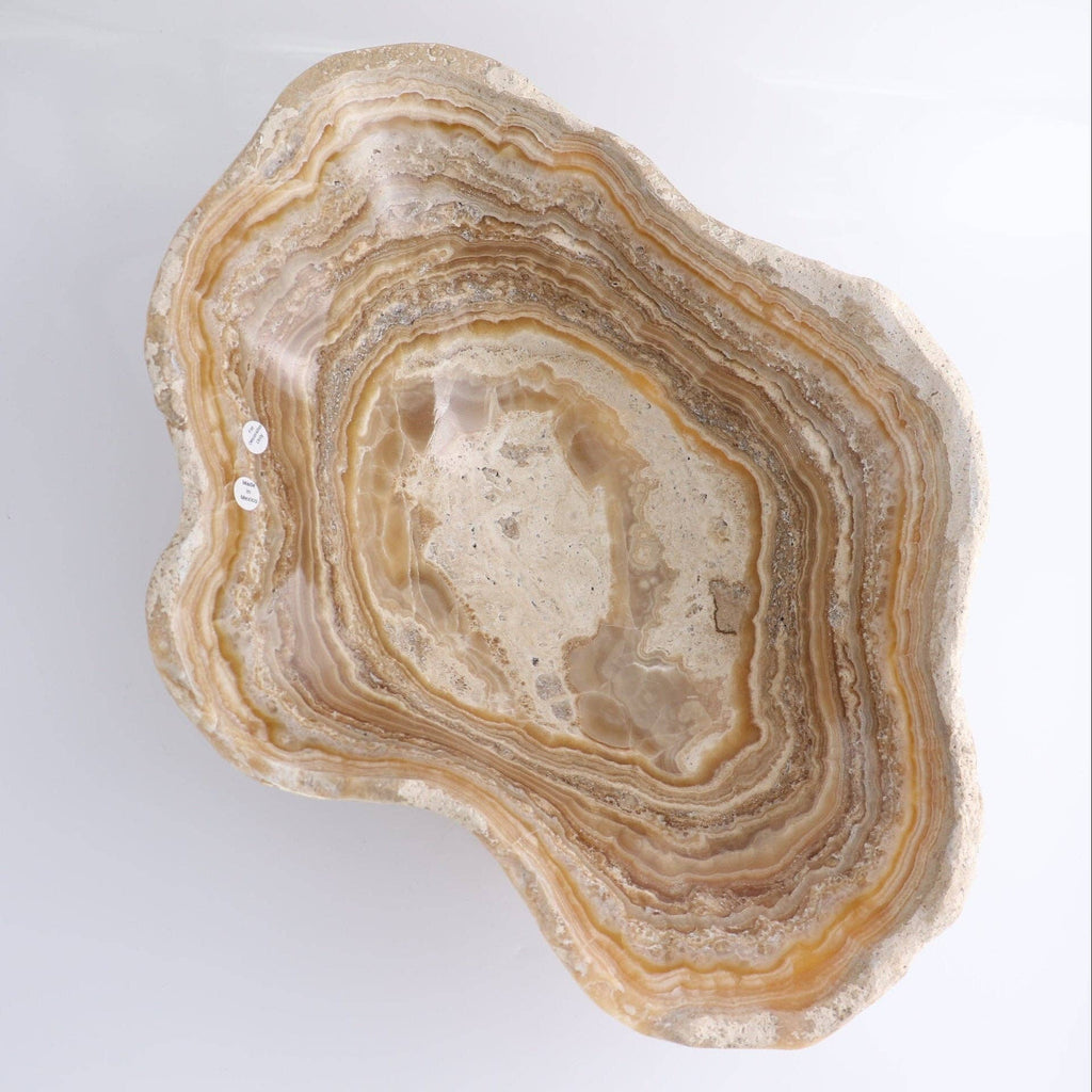 Mexican Onyx/Calcite Bowl 16"