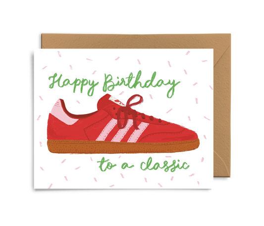Tennis Shoe Birthday Card -  by Carlyle Avenue