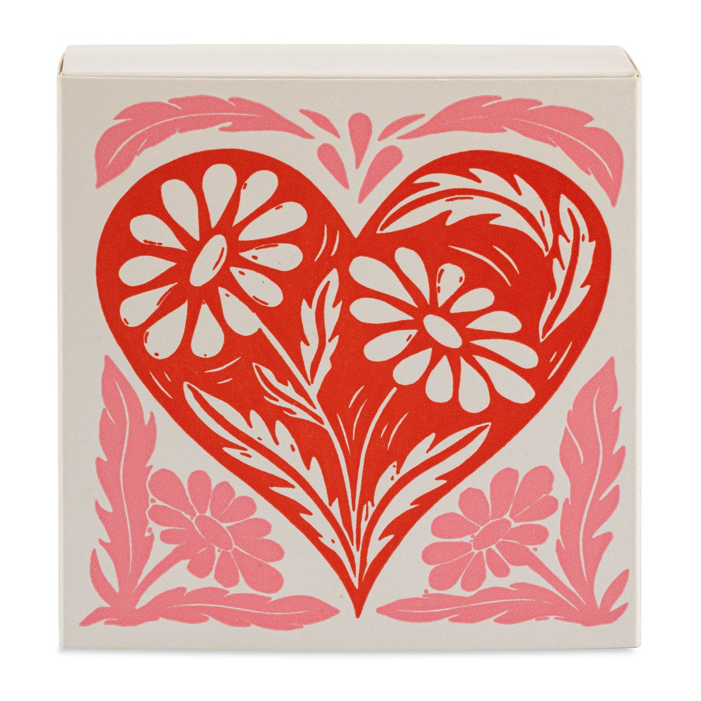 Botanical Heart | Square - Safety Matches