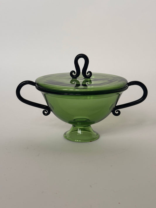 Preserves Jar, Green/Black