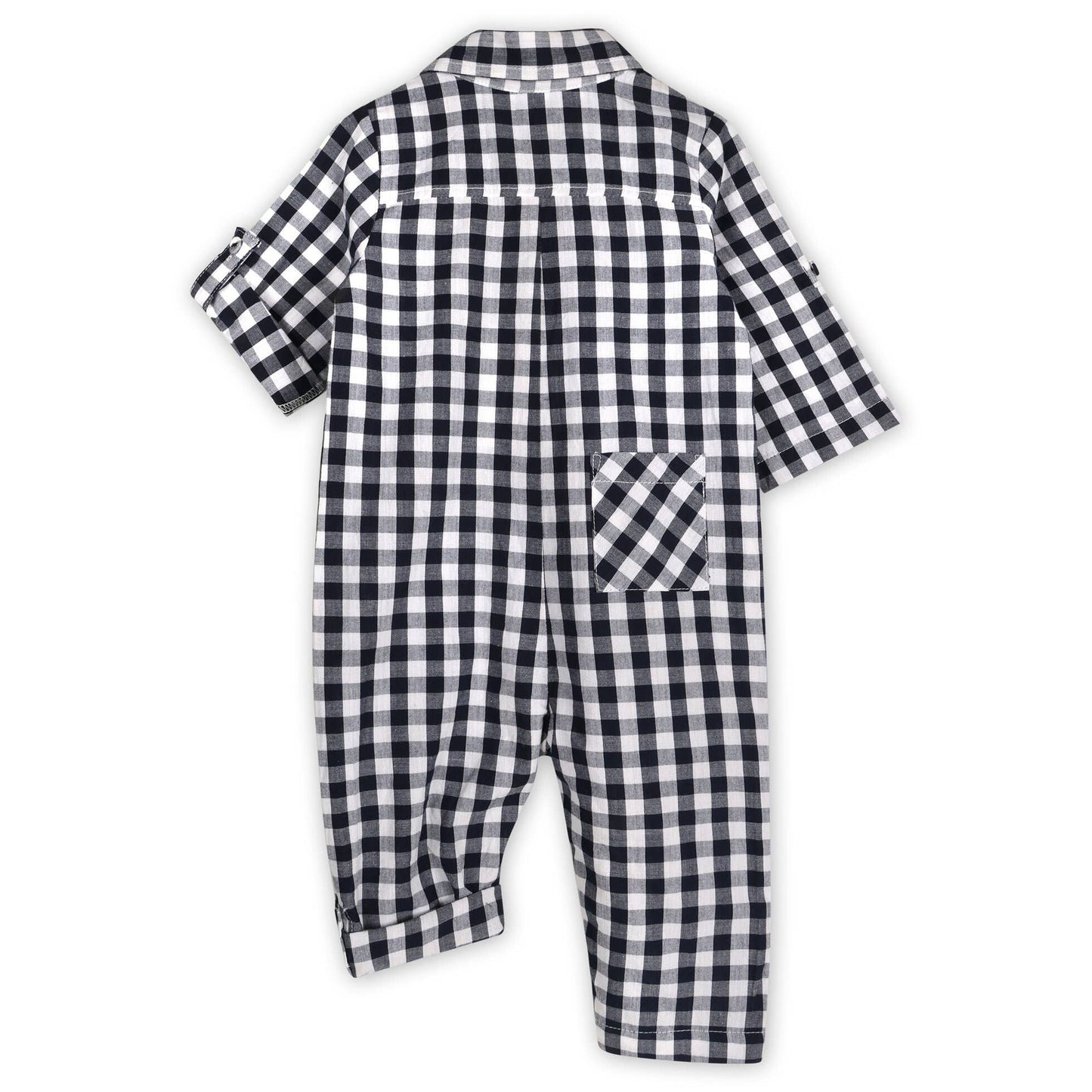 Cambridge Gingham Baby Romper (Organic Cotton)