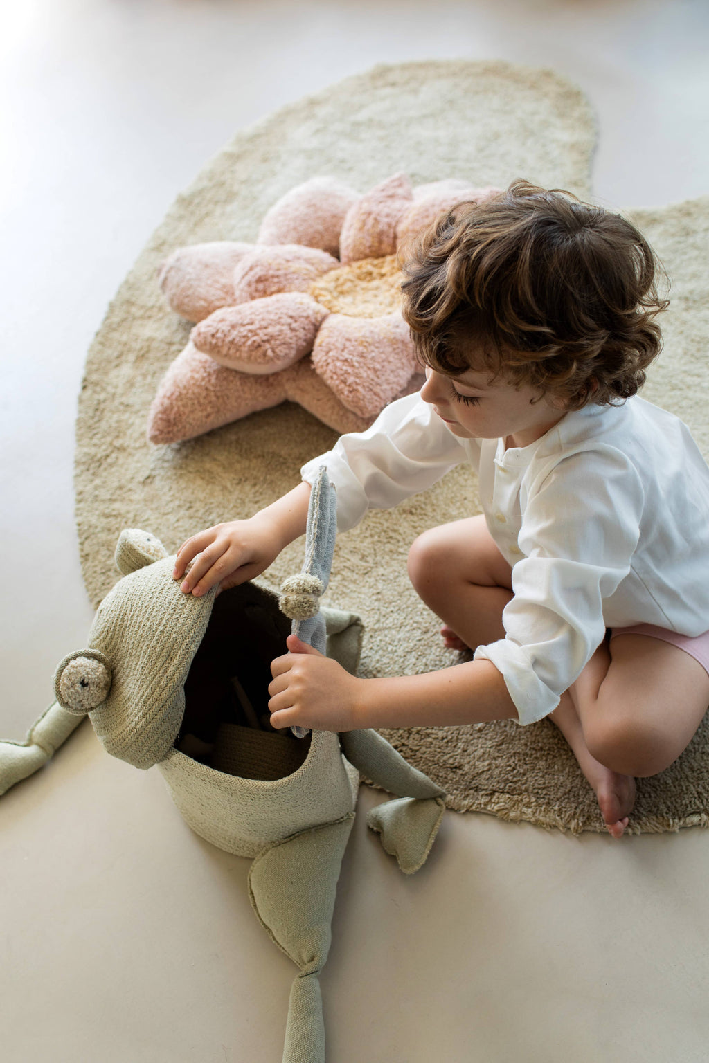 Basket Fred the Frog - Large - Kids by Carlyle Avenue